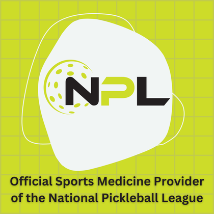KC Chiro the official sports medicine provider of national pickleball league